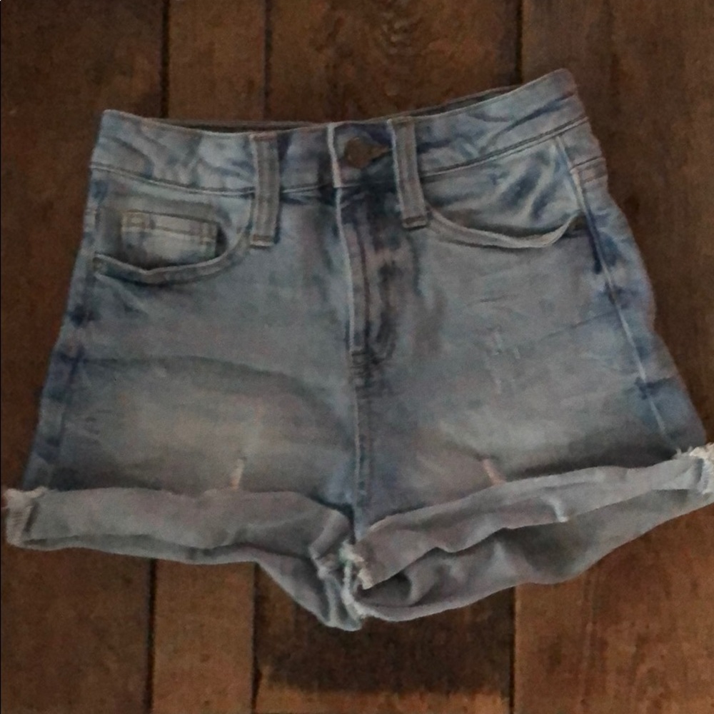 Treasure and Bond High-Waist Jean Shorts